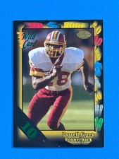 1992 Wild Card 10-Stripe Super Bowl Card Show III #126 C Darrell Green (HOFer)