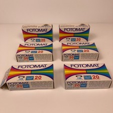 Lot - 6 Roll Fotomat 126 Film Cartridge 20 Exposures Sealed NOS Expired July 82'