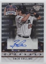 2015 Panini Stars and Stripes Longevity Signatures 207/299 Zack Collins Auto 0h4
