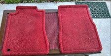 2005-2009 Ford Mustang Oem Used Floor Mats Red