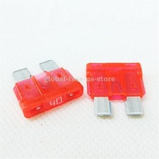 10 Pcs Littelfuse 0257040 Automotive Blade Fuse Rated 32V 40 Amp