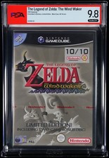 Zelda The Wind Waker PSA 9.8 A+ Nintendo GameCube sigillato senza pixel WATA WindWaker
