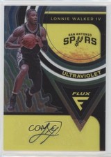 2020-21 Panini Flux Ultraviolet Signatures Lonnie Walker IV #UV-LWK Auto 0ud4