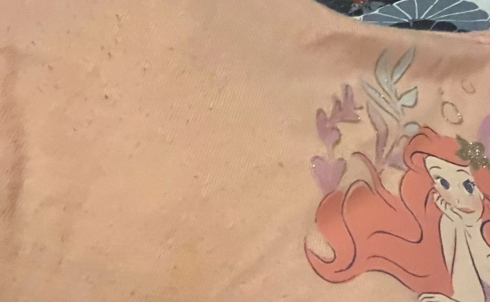 Jumping Beans Disney The Little Mermaid Coral Pink Tulle Dress FREE SHIPPING - Image 3 of 4