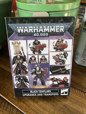 Upgrades and Transfers Black Templars Warhammer 40K Space open box