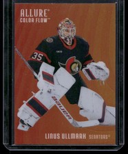 2025-26 Upper Deck Allure #CF-5 Linus Ullmark Color Flow Red-Orange