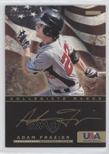 2012 Panini USA Baseball National Team Collegiate /100 Adam Frazier #9 Auto ni4