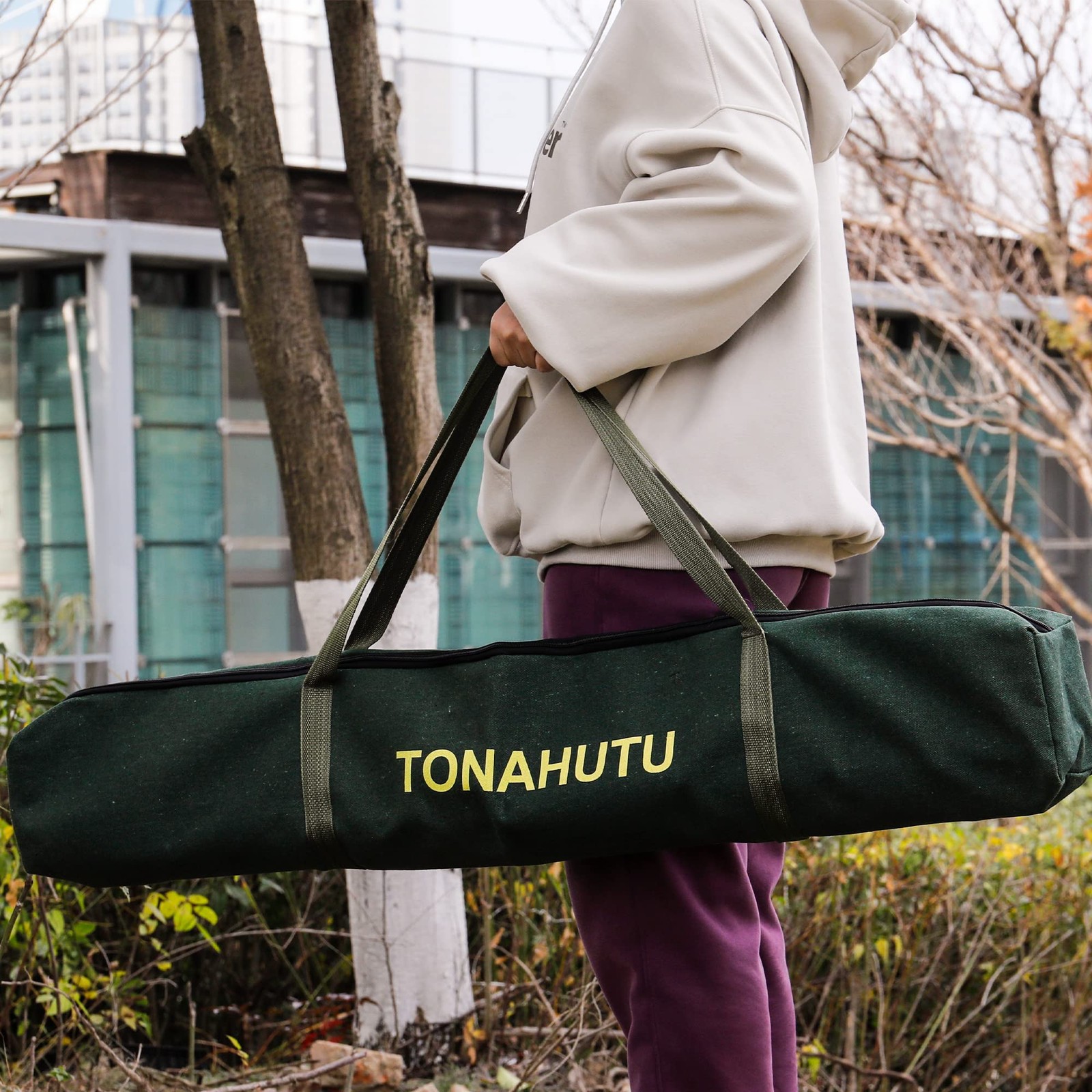 26 Feet Tree Pole Pruner Manual Branches Trimmer Extension Cut Tree Branch Ga...