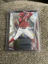 Juan Soto 2017 Bowman Platinum Top Prospects #TP-JS Washington Nationals
