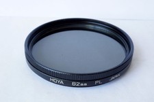 HOYA 62mm PL Polarizing Filter with case Barely Used Made in Japan