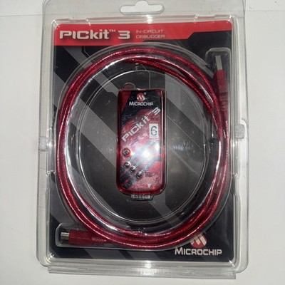 PICkit3 Programmer Microchip MPLAB PICkit 3 PIC In-Circuit Debugger USB Cable