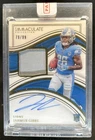2023 Panini Immaculate Jahmyr Gibbs Patch Rookie Auto Autograph RC #/99 Lions