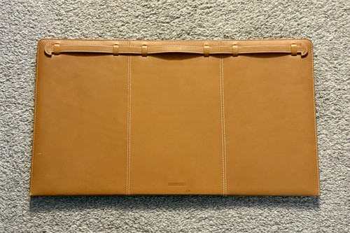 LEVENGER PC TAN LEATHER Computer / Laptop Sofa Desk - Portable Lap Desk ...