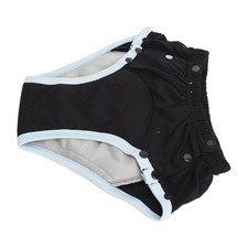 Coton Lavable Confortable Adulte Incontinence Couches Noir