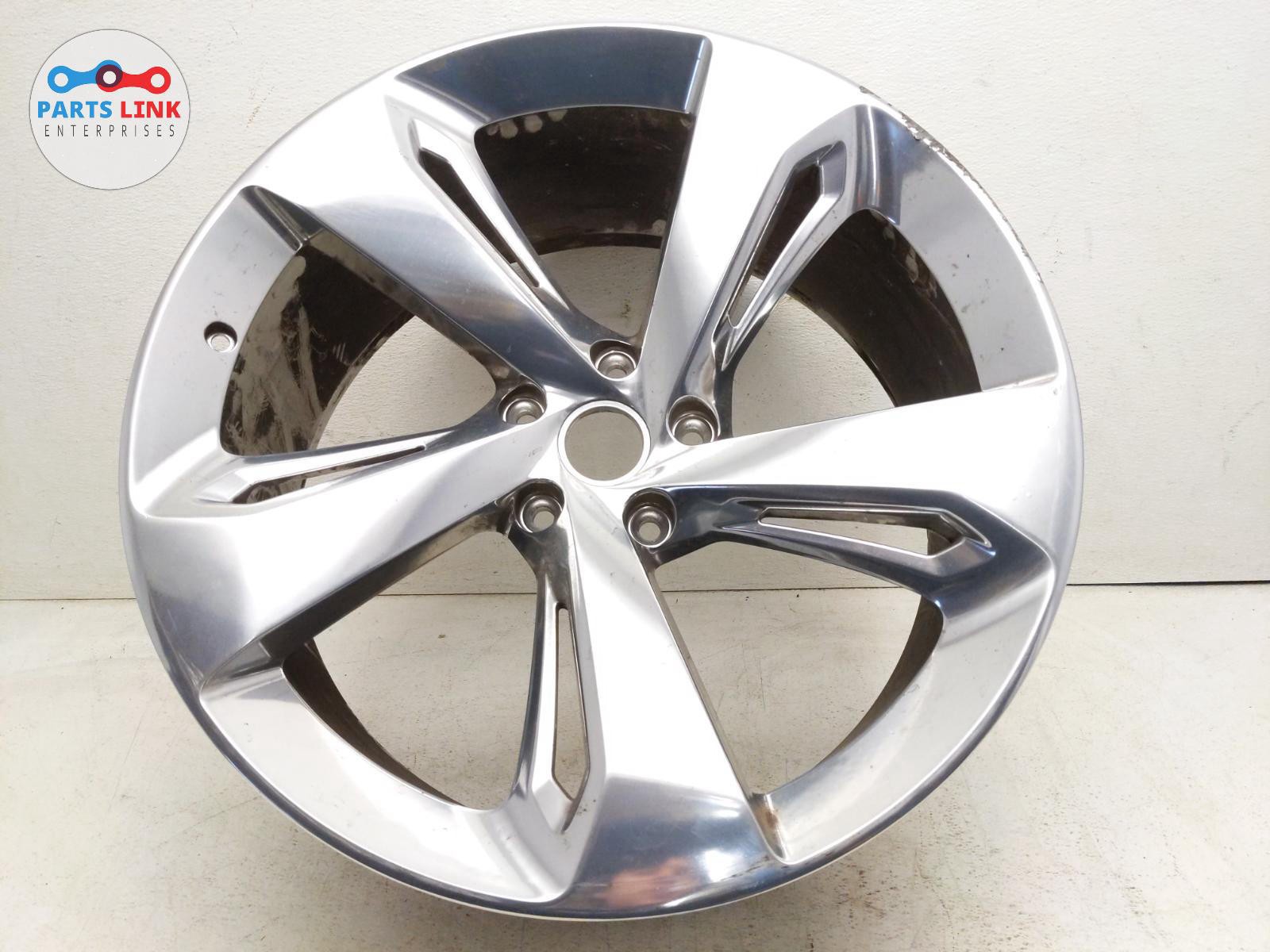 2016-23 BENTLEY BENTAYGA LEFT WHEEL 22X10 MIRRORED 5 SPOKE 22" 5x130 pattern