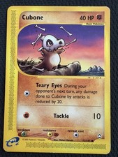 Pokémon TCG Aquapolis Cubone 72/147 Regular Common 40 HP English 2002 Unlimited on eBay