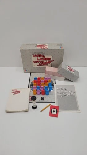 Win Lose or Draw Board Game by Milton Bradley Vintage 1987 Complete