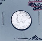 1916-D Denver Mint Mercury Dime, Superb XF DETAILS+++, RARE This Nice!