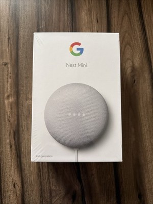 Google Nest Mini 2nd Generation Smart Speaker - Chalk