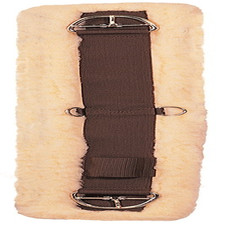 Weaver Leather Fleece Lined Super Cinch 34-Inch Brown/Maize 35-2476-34