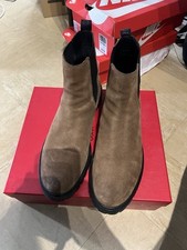 Stivali Hugo Boss Cult Cheb sdwx marrone medio taglia UK 11/EU45/US12 -USATI