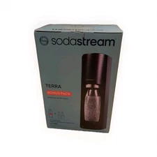 NEVER OPENED SodaStream Sparkling Water Maker BONUS PACK