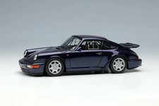 Vision 1/43 Porsche 911 (964) Carrera 4 Lightweight 1990 Midnight Blue VM164E