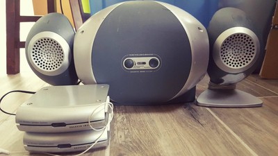 sharper image 5.1 wireless home theater