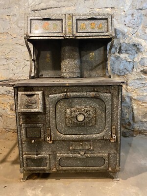 Home Comfort Antique Cast Iron Heater 1864 Home Comfort Wood