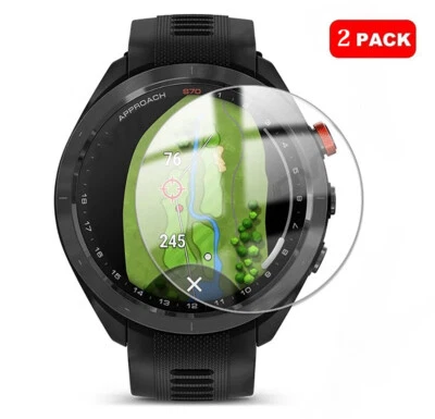 MOBONOVA 2 x For Garmin Approach S40 Tempered Glass Screen Protector Cover Film