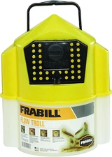 Flow Troll Bait Container Bucket, Minnow Bait Bucket for Live Bait