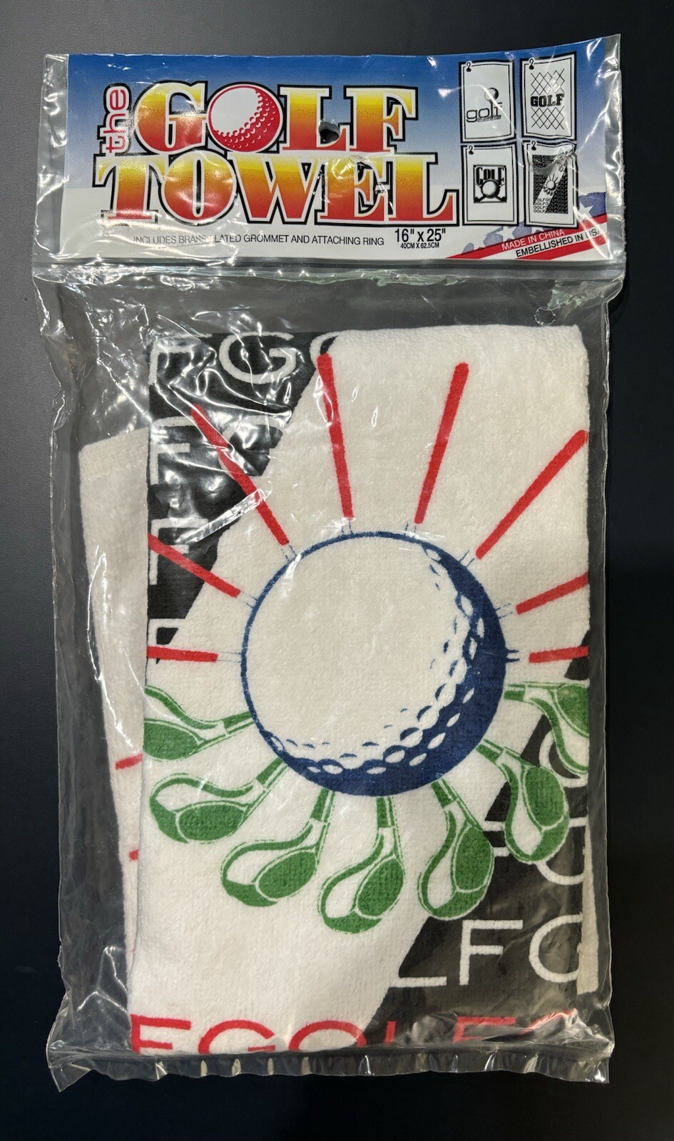 Bag Towel Action Design Ltd.  16&rdquo;x25&rdquo; Made In Usa