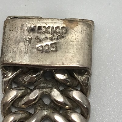 Vintage Mexico TS-22 925 Sterling Silver Bold Look Design
