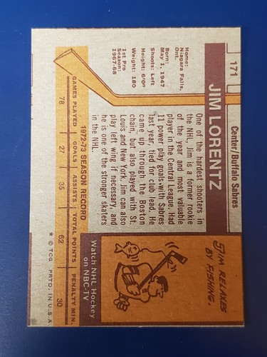 1973-74 tarjetas de hockey Topps completa tu conjunto que elijas elegir cada una #100 - 198 - Imagen 141 de 195
