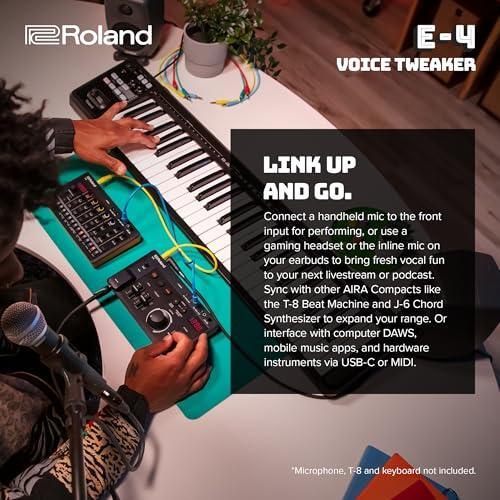 Roland E-4 Voice Tweaker Aira Compact Vocal Effector New