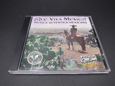 Que Viva Mexico CD Musica Autentica Mexicana 1998 Laserlight Delta Music Latin