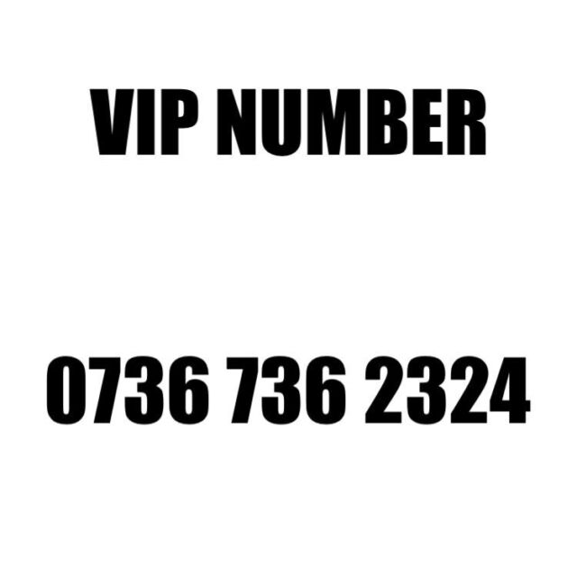 GOLD VIP BUSINESS EASY MEMORABLE MOBILE PHONE NUMBER PLATINUM SIMCARD 736 736
