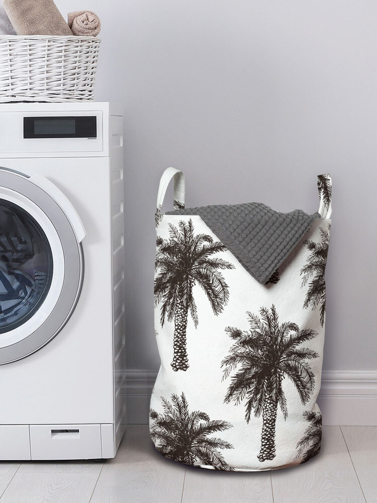 Palm Tree Laundry bag Retro Growth Nature 8683184853338 eBay