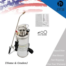 2Gallon Stainless Steel Sprayer 8L Hand Pump Sprayer Garden And Lawn Cleaning