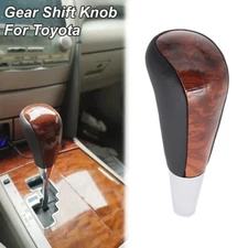 Car Gear Shift Knob Shifter Handle For Lexus ES350 07-15 Walnut Wood Accessories