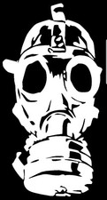 Zombie Gas Mask Walking Dead Vinyl Decal -sticker For Car Truck Bumper Window Zombie Gas Mask Walking Dead Vinyl Decal -sticker For Car Truck Bumper Window