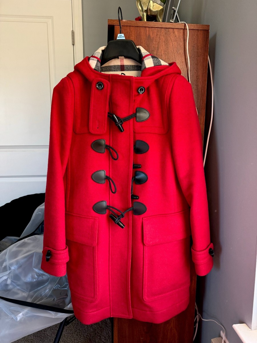 ジャケット・アウター Burberry wool duffle coat Wool Duffle Coat in Black - Men | Burberry® Official