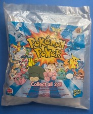 NEW UNOPENED Burger King Pokemon Power 2000 Mystery Card Collectible Toy Figure