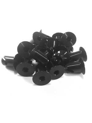 7/16" Aluminum Dzus Button Flush Allen Head Quarter Turn Fasteners .500 5 Pack E - Foto 3