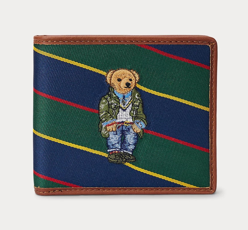 Polo Ralph Lauren Polo Special Outfit Bear Billfold Wallet 
