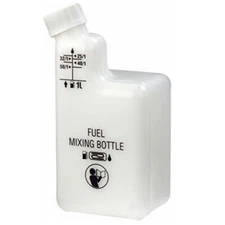 New 2 Stroke Gas Petrol Fuel Oil Mixing Bottle, 1L, Gasoline Chainsaw Trimmer 32