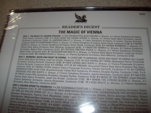 The magic of Vienna readers digest CD Brand New Factory Sealed RCD-015 1993 - Picture 6 of 7
