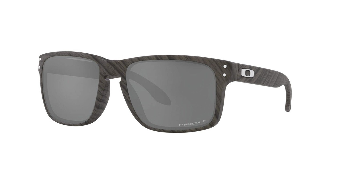 Oakley Holbrook Woodgrain/Prizm Black Polarized Men's Sunglasses