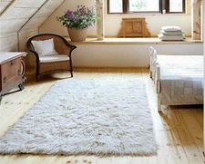CLASSIC FLOKATI SHAG RUGS  | LONG 3" PILE | GREAT QUALITY | WOOL AREA RUGS