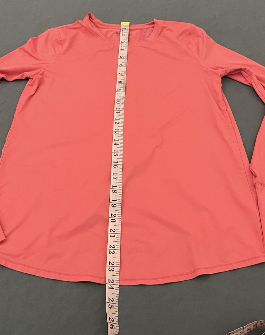 Athleta Athletic Split Back Long Sleeve Pink Wome… - image 12
